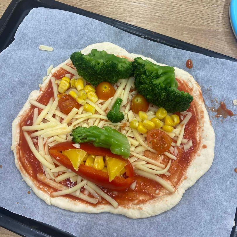 Face Pizza
