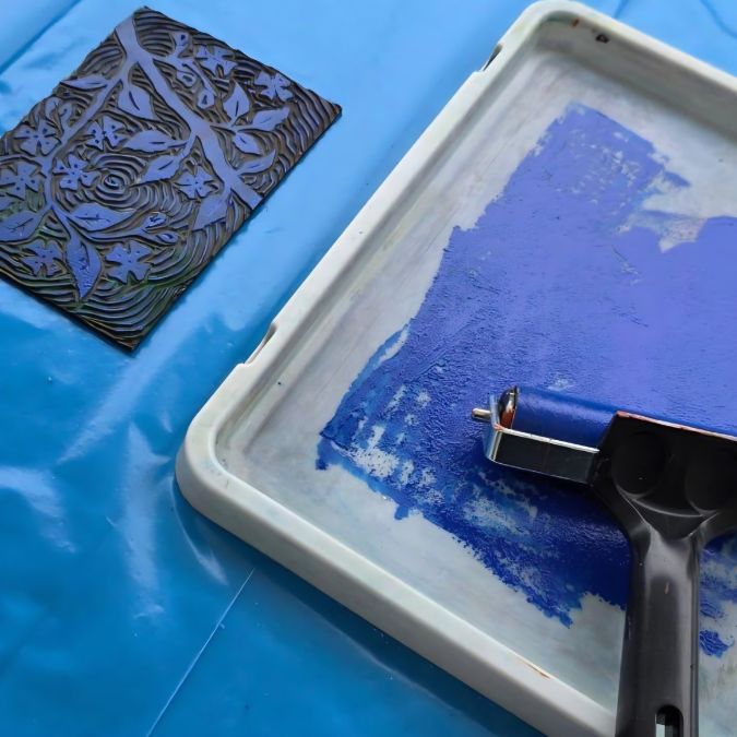 Lino Printing
